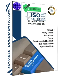 ISO 27001:22000 Information Security Management System (ISMS) Documentation Toolkit